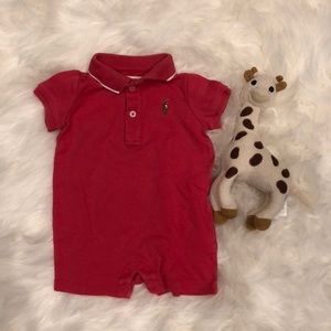 Ralph Lauren interlock onesie
